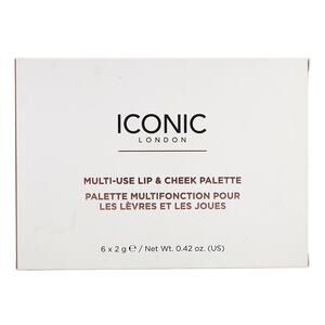 Iconic London Multi-Use Lip & Cheek Palette - 0.42 oz